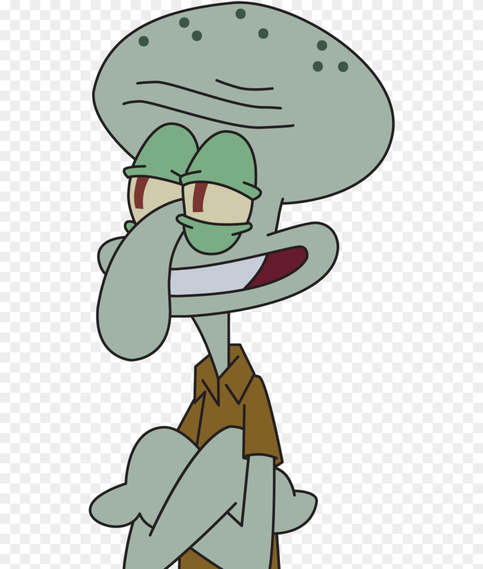 Squidward, Cartoon, Baby, Person Png