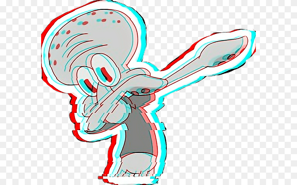 Squidward Dab Glitch, Baby, Person Png