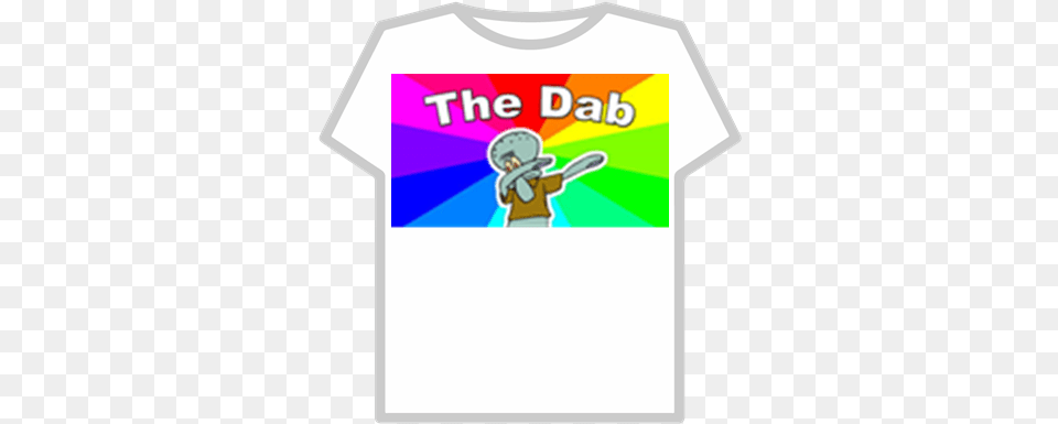 Squidward Dab Roblox Dab, Clothing, T-shirt, Shirt, Boy Png