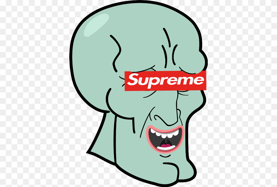 Squidward Funny Funny Happy Spongebob Meme, Body Part, Mouth, Person, Teeth Png