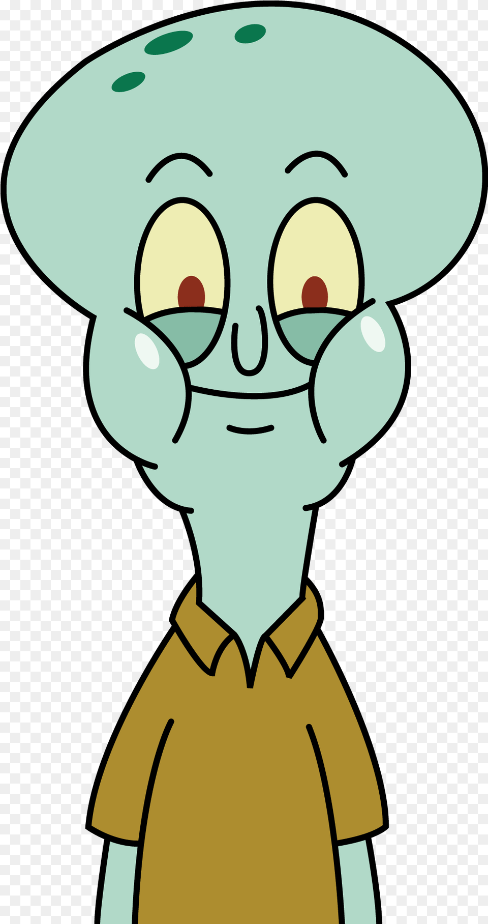 Squidward Hi How Are You Clipart Normal Squidward, Alien, Cartoon, Baby, Person Free Transparent Png