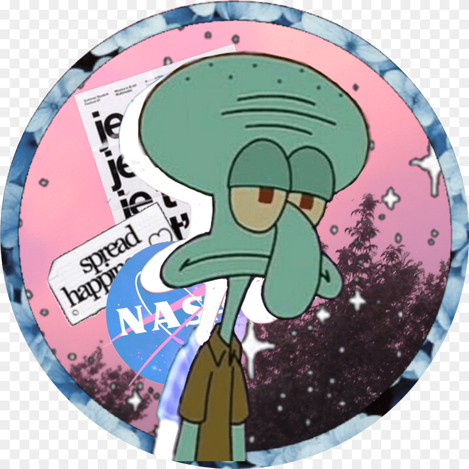 Squidward Icon What Did I Just Make Animated Cartoon, Sticker, Baby, Person, Art Free Png