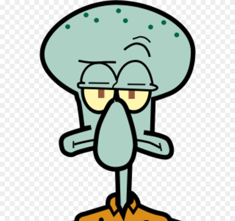 Squidward Tentacles, Cartoon, Baby, Person Png Image