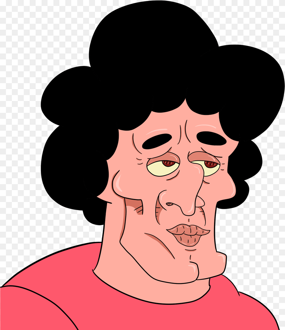 Squidward Tentacles Face Hair Nose Facial Expression Handsome Steven Universe, Adult, Male, Man, Person Png Image