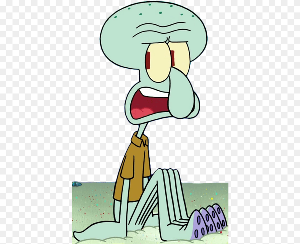 Squidward Tentacles Patrick Star Character Squidward Tentacles, Cartoon, Baby, Person Free Transparent Png