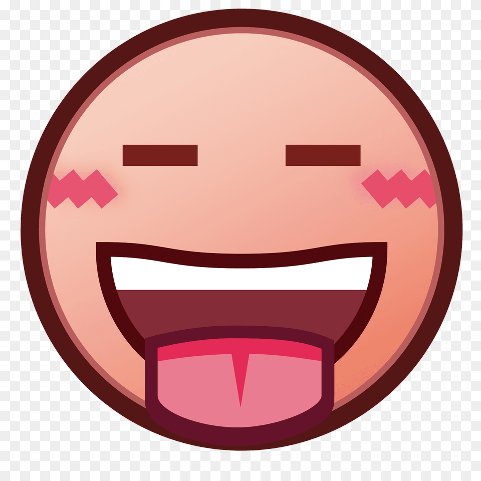 Squinting Face With Tongue Emoji Clipart, Body Part, Mouth, Person, Disk Png