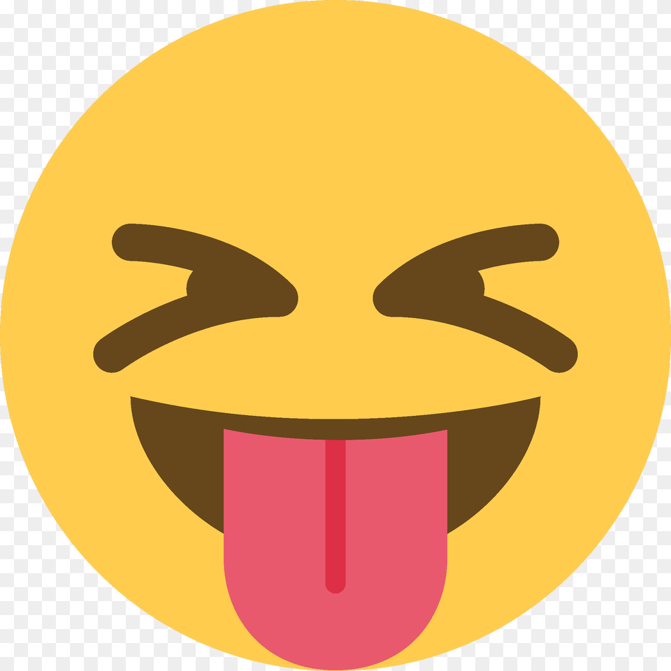 Squinting Face With Tongue Emoji Clipart, Body Part, Mouth, Person, Astronomy Free Transparent Png