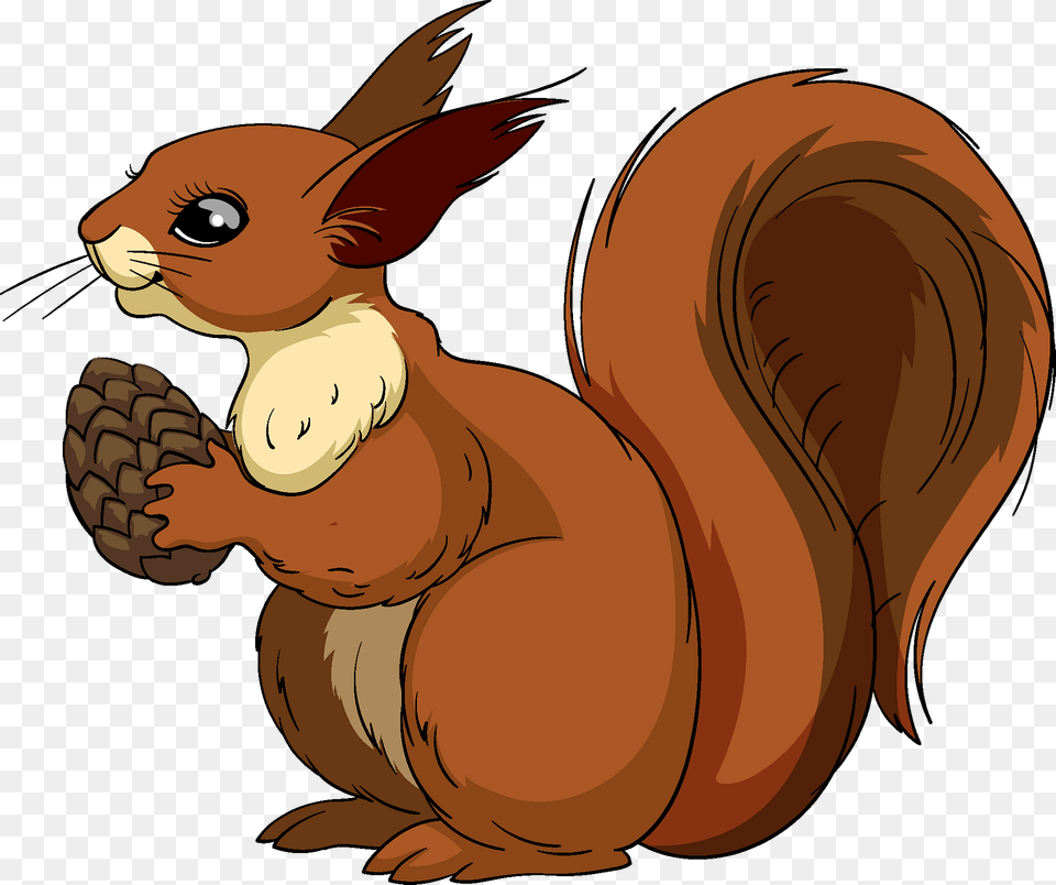 Squirrel Clipart, Animal, Mammal, Rodent, Baby Free Png Download