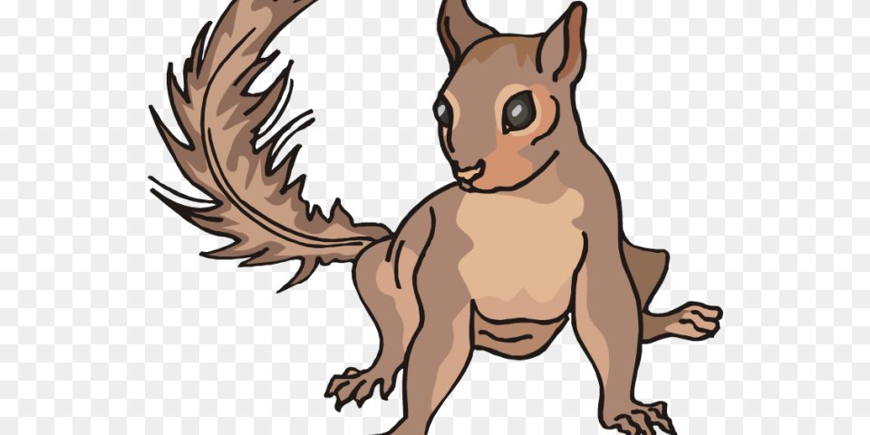 Squirrel Clipart, Baby, Person, Animal, Mammal Png Image