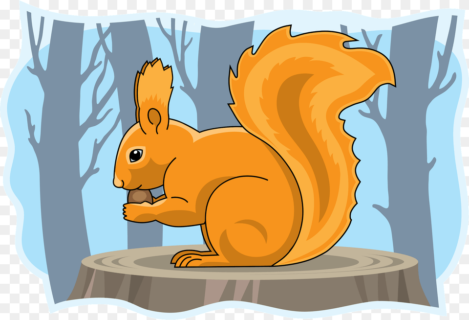 Squirrel Clipart, Animal, Mammal, Rodent Free Transparent Png