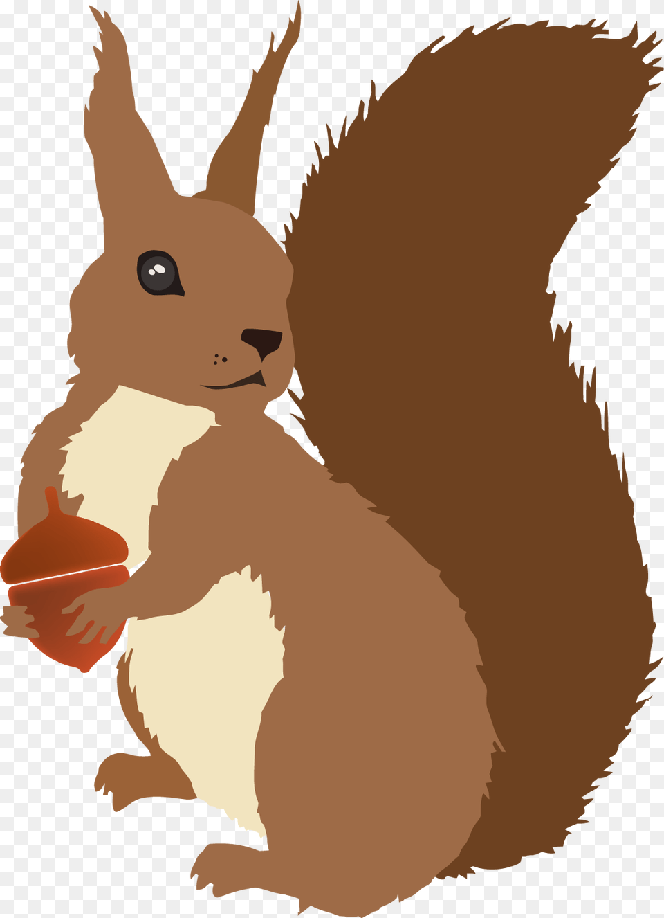 Squirrel Clipart Squirrel Vector, Animal, Mammal, Baby, Person Free Png Download