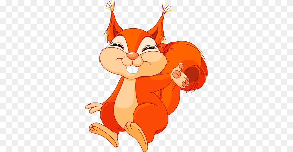 Squirrel Cute, Cartoon, Baby, Person, Face Png Image