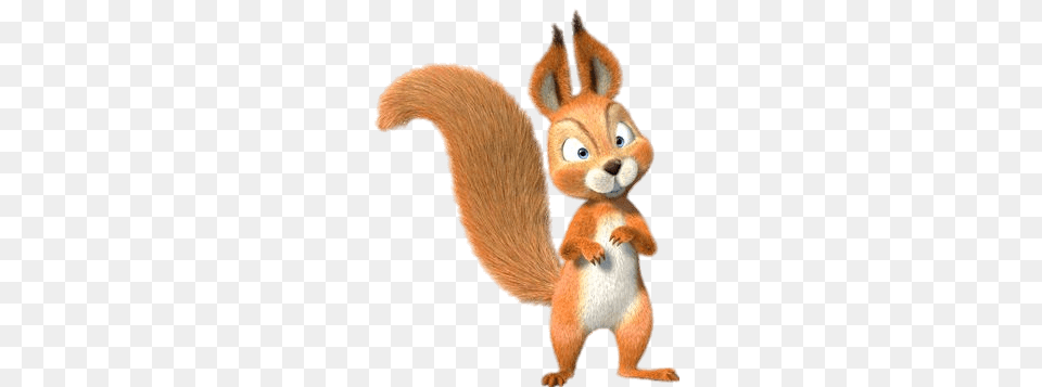 Squirrel From Masha And The Bear, Animal, Mammal, Rodent, Bird Free Png