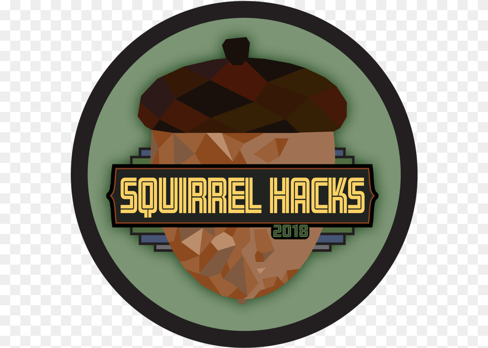 Squirrel Hacks Nacional Madeira Logo, Food, Nut, Plant, Produce Free Png Download