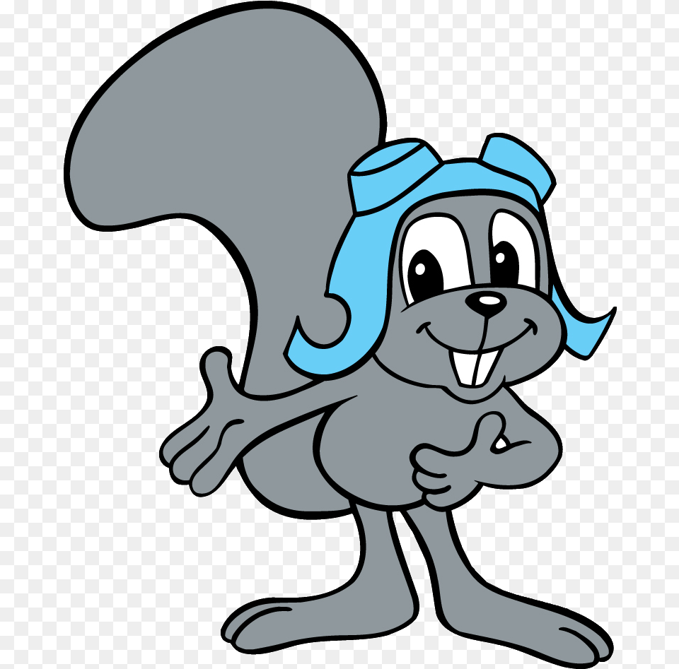 Squirrel Rocky And Bullwinkle Squirrel, Cartoon, Baby, Person Png Image