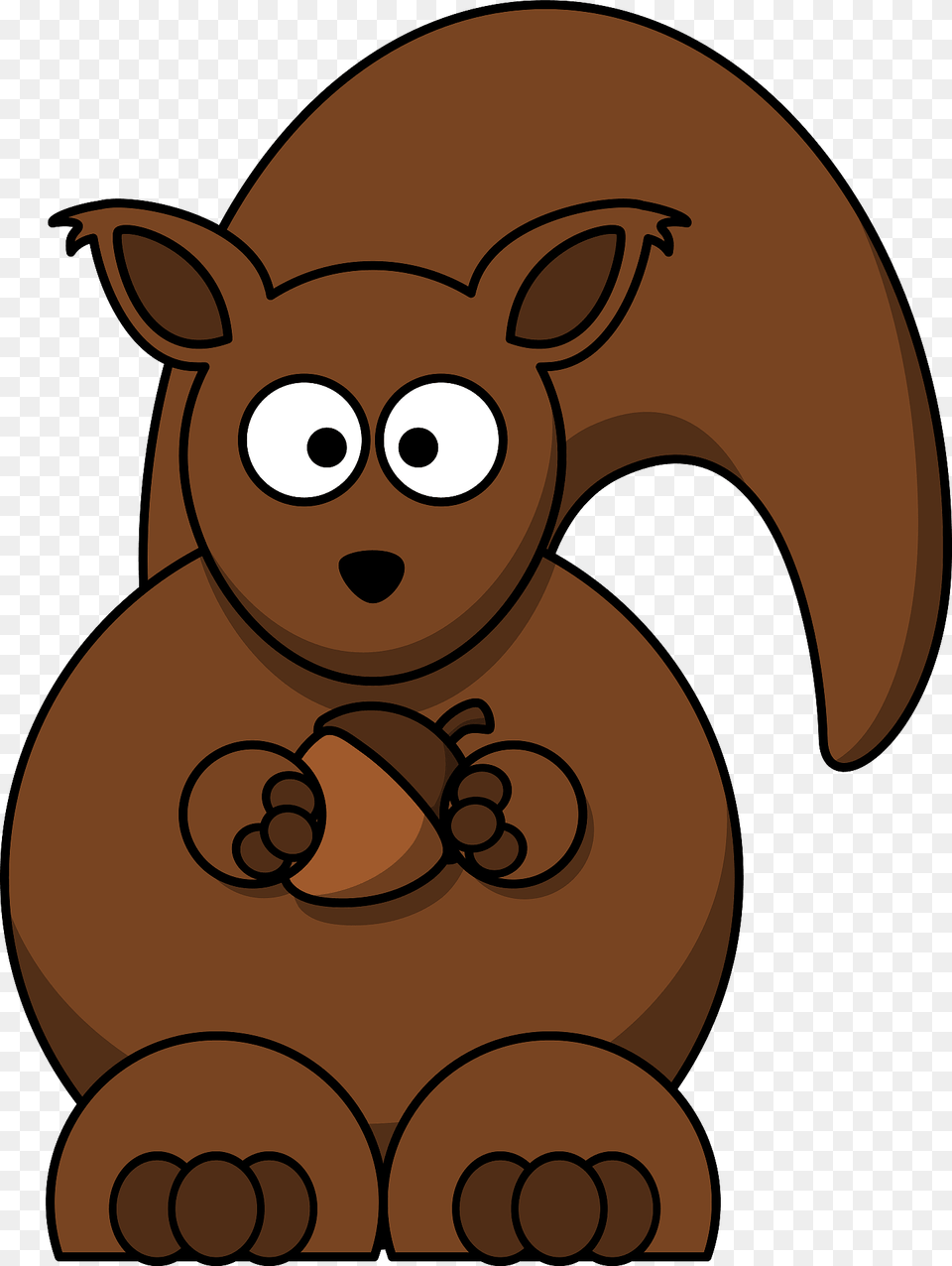Squirrel With Big Eyes Clipart, Face, Head, Person, Animal Free Png Download