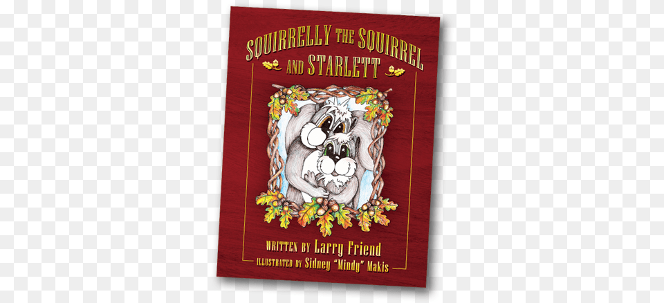 Squirrelly Cover Angle Squirrelly The Squirrel And Starlett Book, Advertisement, Envelope, Greeting Card, Mail Free Png Download