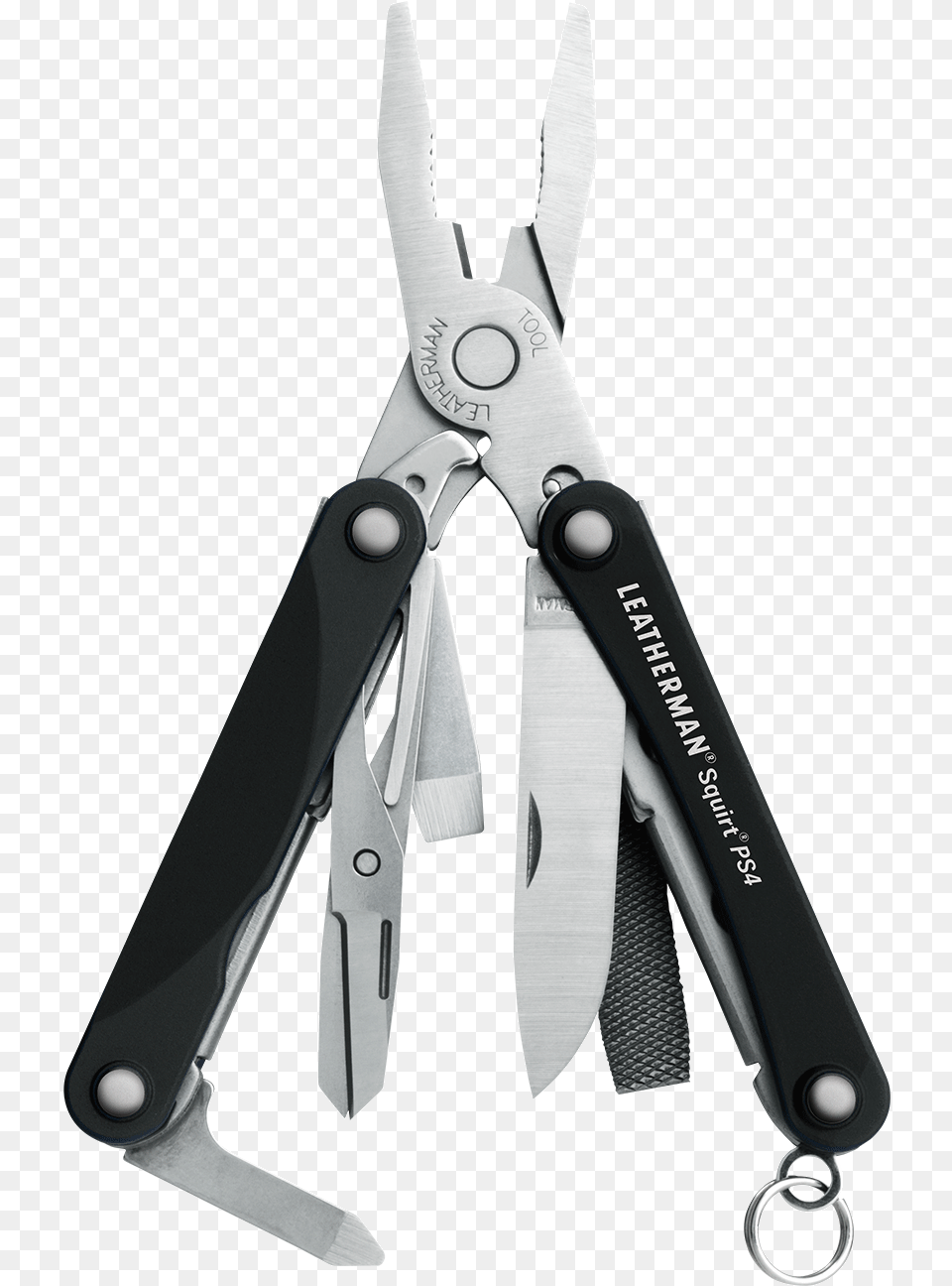Squirt Ps4 Leatherman Squirt Ps4 Multitool Black, Device, Blade, Dagger, Knife Png Image