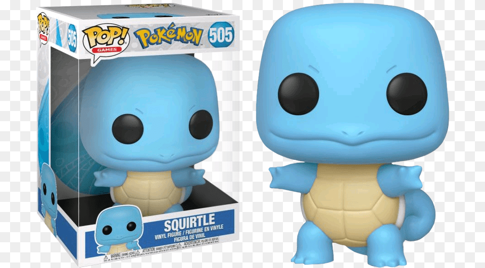 Squirtle 10 Inch Pop, Plush, Toy Free Png Download