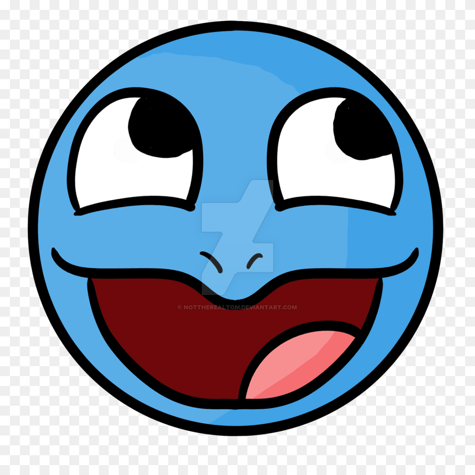 Squirtle Awesomeepic Face, Logo Free Png Download