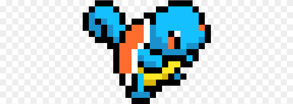 Squirtle Icon Pokemon Pixel Art, Pattern Free Transparent Png