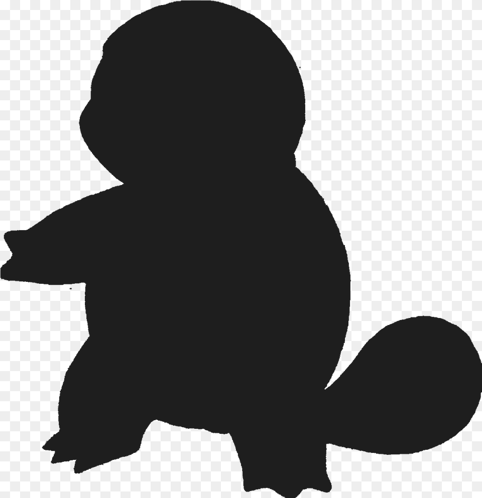 Squirtle Whos That Pokemon Clipart Download Who39s That Pokemon Squirtle, Silhouette, Baby, Person Free Png