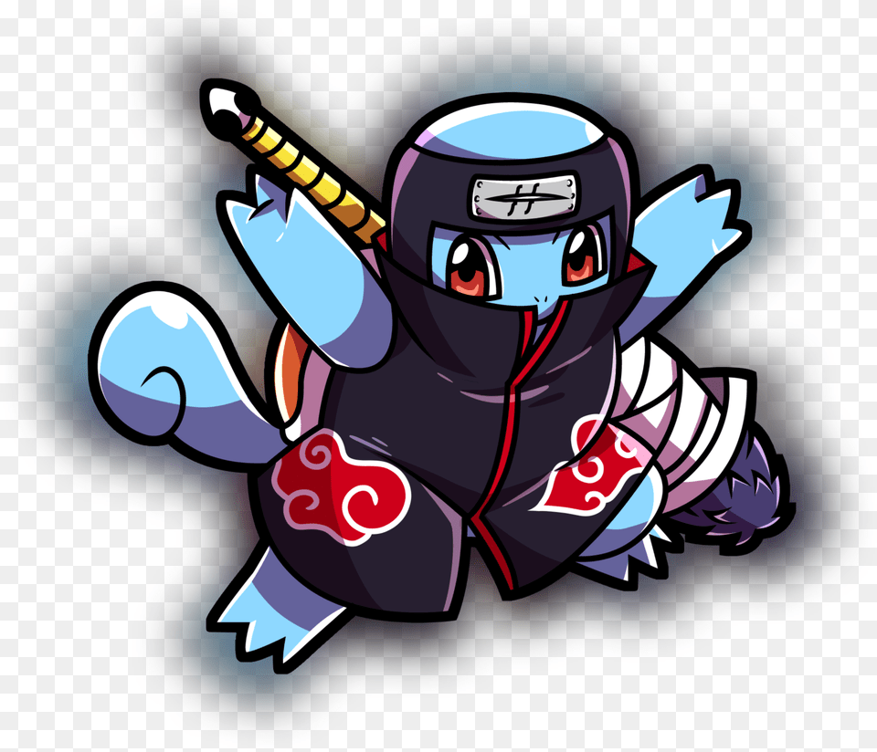 Squirtle X Kisame V2 Fictional Character, People, Person, Ninja, Art Png