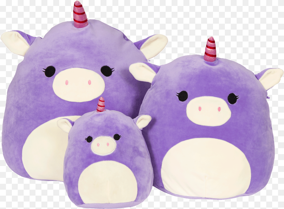 Squishmallow Unicorn, Plush, Toy, Cushion, Home Decor Free Transparent Png