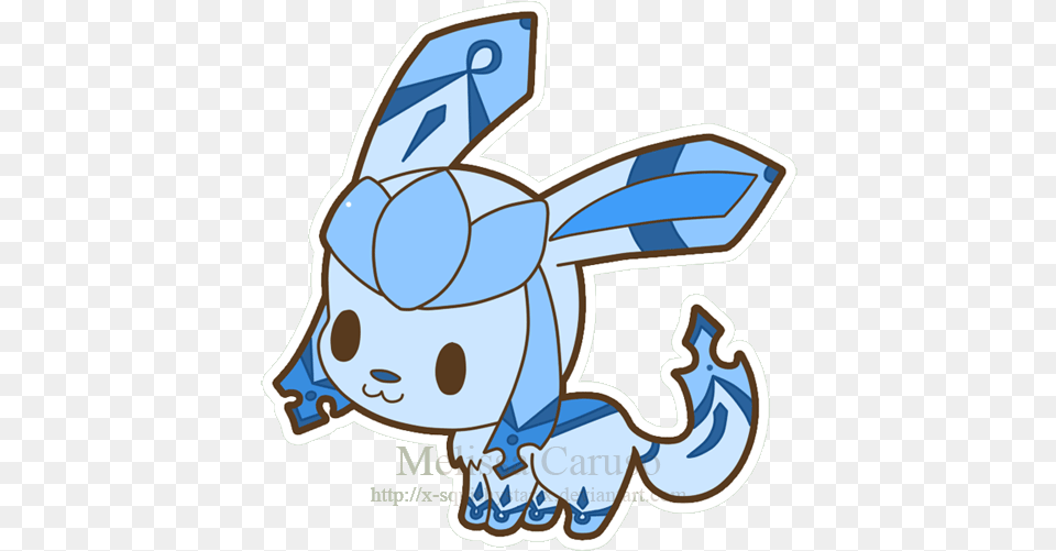 Squishy Glaceon By X Squishystarx Pokemon Gif Pokemon Glaceon Pokemon Gif Transsparent, Animal, Bird, Jay, Bulldozer Free Transparent Png