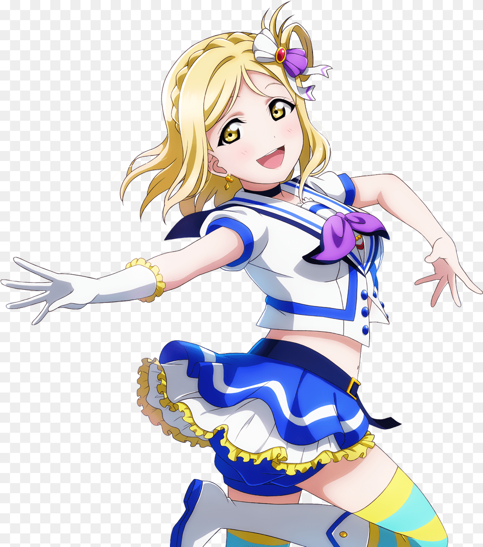 Sr Ohara Mari Listen To This Aozora Jumping Heart Fictional Character, Publication, Book, Comics, Person Free Png