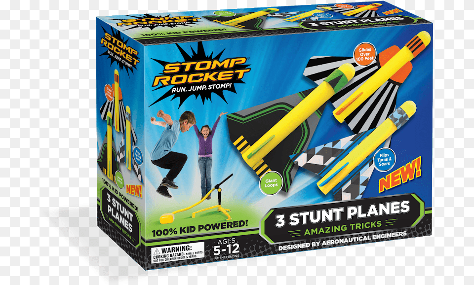 Sr Stunt Plane Front Stomp Rocket Stunt Planes, Boy, Child, Male, Person Free Transparent Png