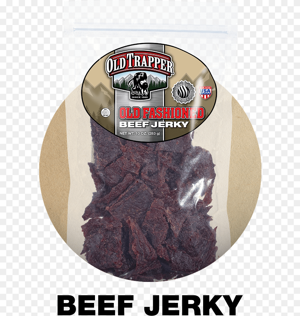 Src Cdn Old Trapper Old Fashioned Beef Jerky, Food, Sweets, Chocolate, Dessert Free Transparent Png