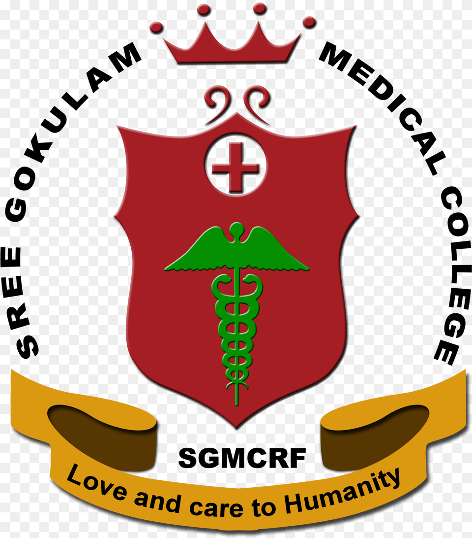 Sree Gokulam Medical College Sree Gokulam Medical College Trivandrum, Logo, Emblem, Symbol, Badge Png Image