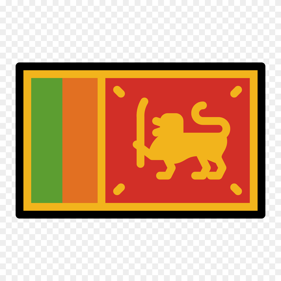 Sri Lanka Flag Emoji Clipart, Logo Free Transparent Png