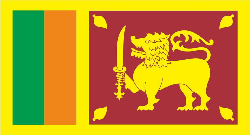 Sri Lanka Flag Logo Vector Sri Lanka Girl Guide Flag, Animal, Elephant, Mammal, Wildlife Free Png Download