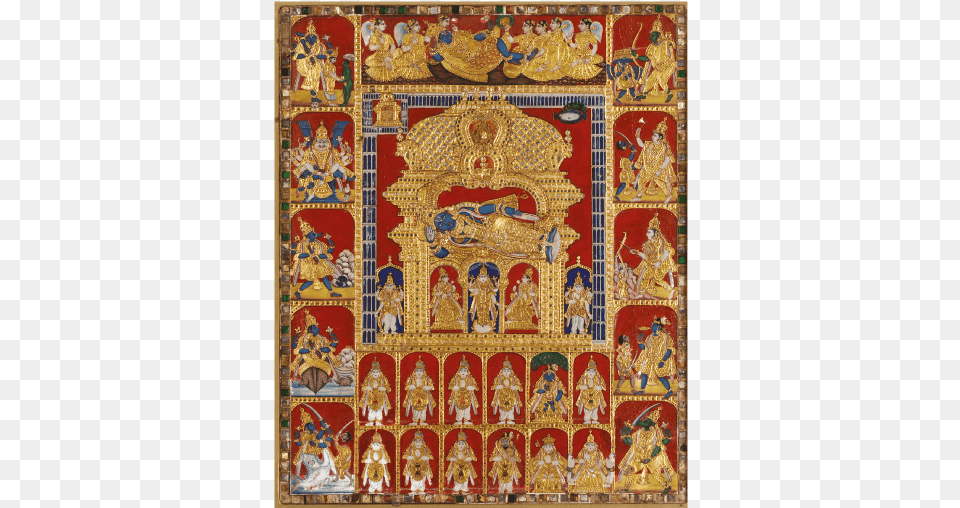 Sri Ranganatha Mysore Painting, Accessories, Art, Home Decor, Ornament Free Transparent Png