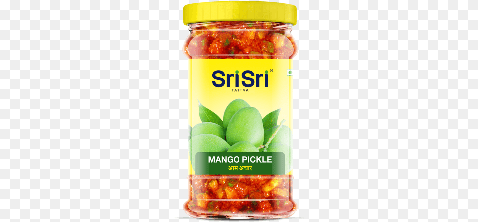 Sri Sri Tattva Mango Pickle, Food, Ketchup, Relish, Fruit Png Image