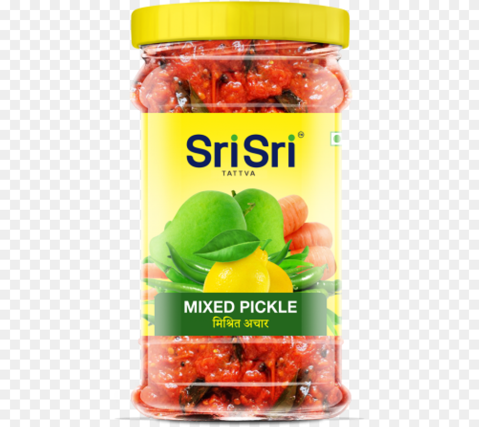 Sri Sri Tattva Mixed Pickle 300gm Pickling, Food, Relish, Ketchup, Fruit Free Transparent Png