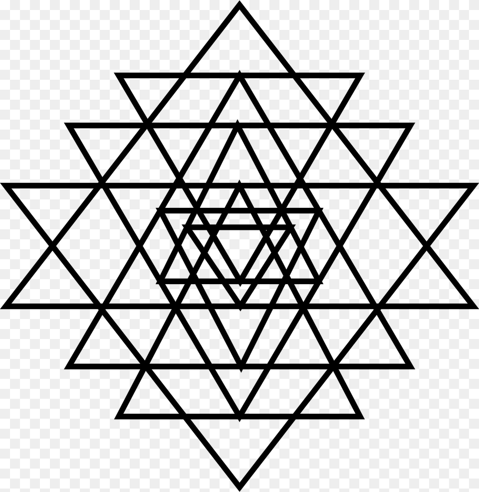 Sri Yantra Clipart, Star Symbol, Symbol Png Image