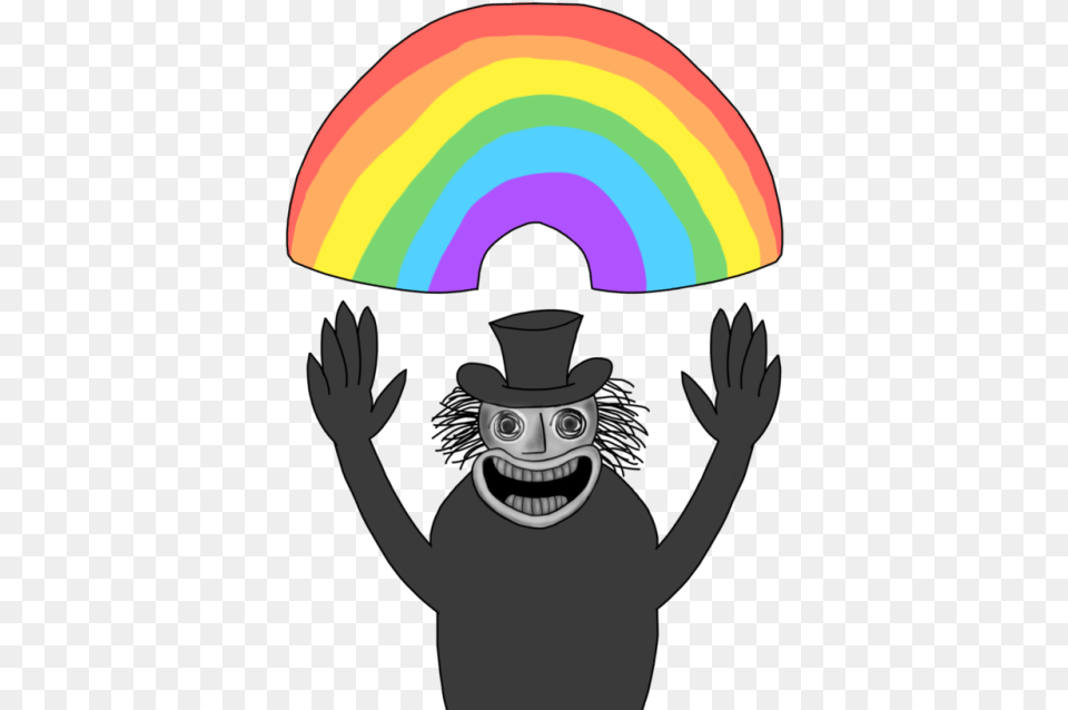 Sribblers Happy Pride From Your Friend The Babadook Illustration, Clothing, Hat, Person Png Image