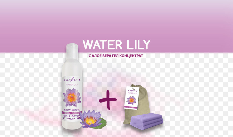 Srie Water Lily, Bottle, Lotion, Cosmetics, Perfume Png Image