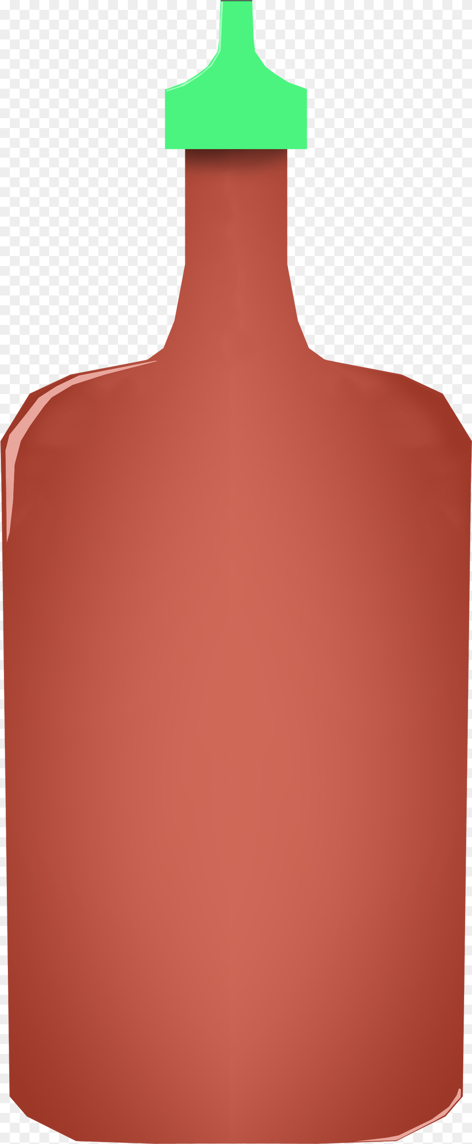 Sriracha Glass Bottle, Food, Ketchup, Cylinder, Adult Free Png Download