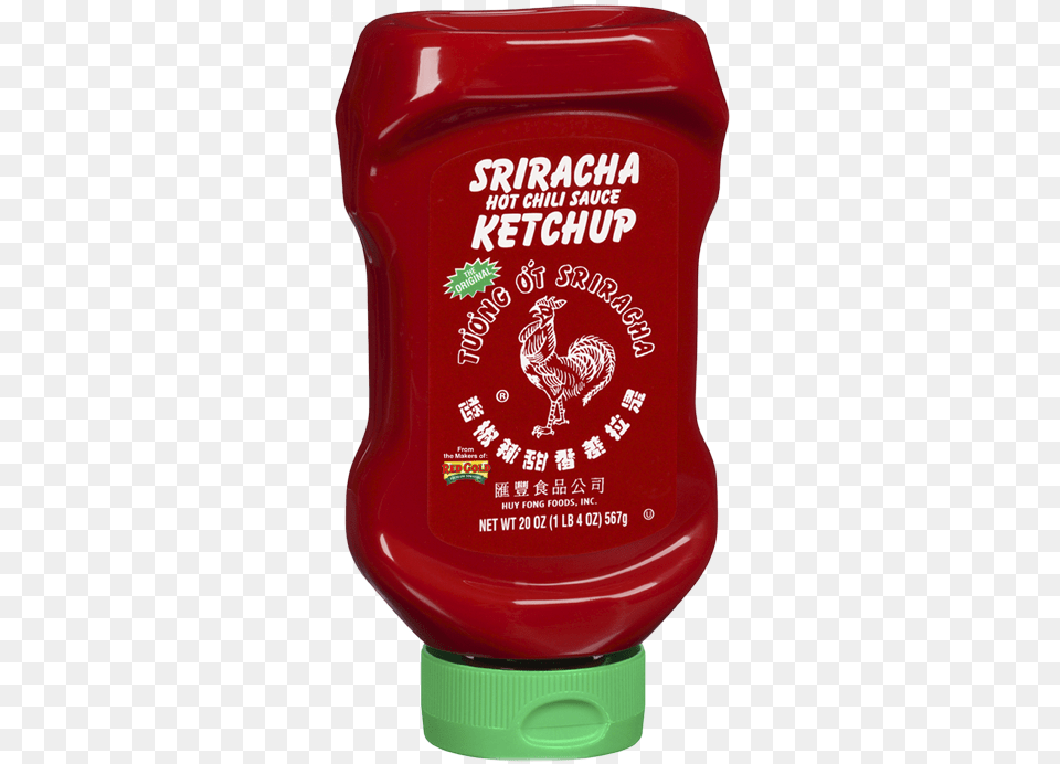 Sriracha Hot Chili Sauce Ketchup Sriracha Ketchup, Food, Animal, Bird, Chicken Free Png Download