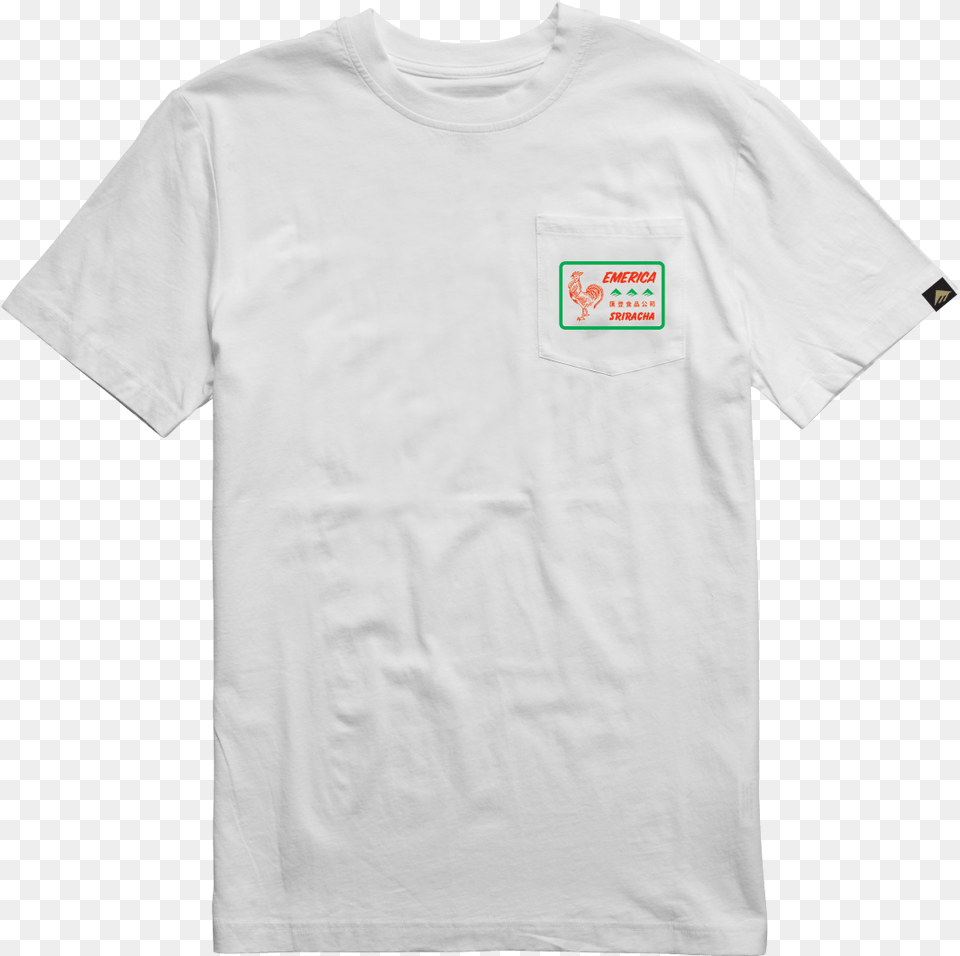 Sriracha Pocket White Hi Res Tommy Hilfiger Men T Shirt White, Clothing, T-shirt Png Image