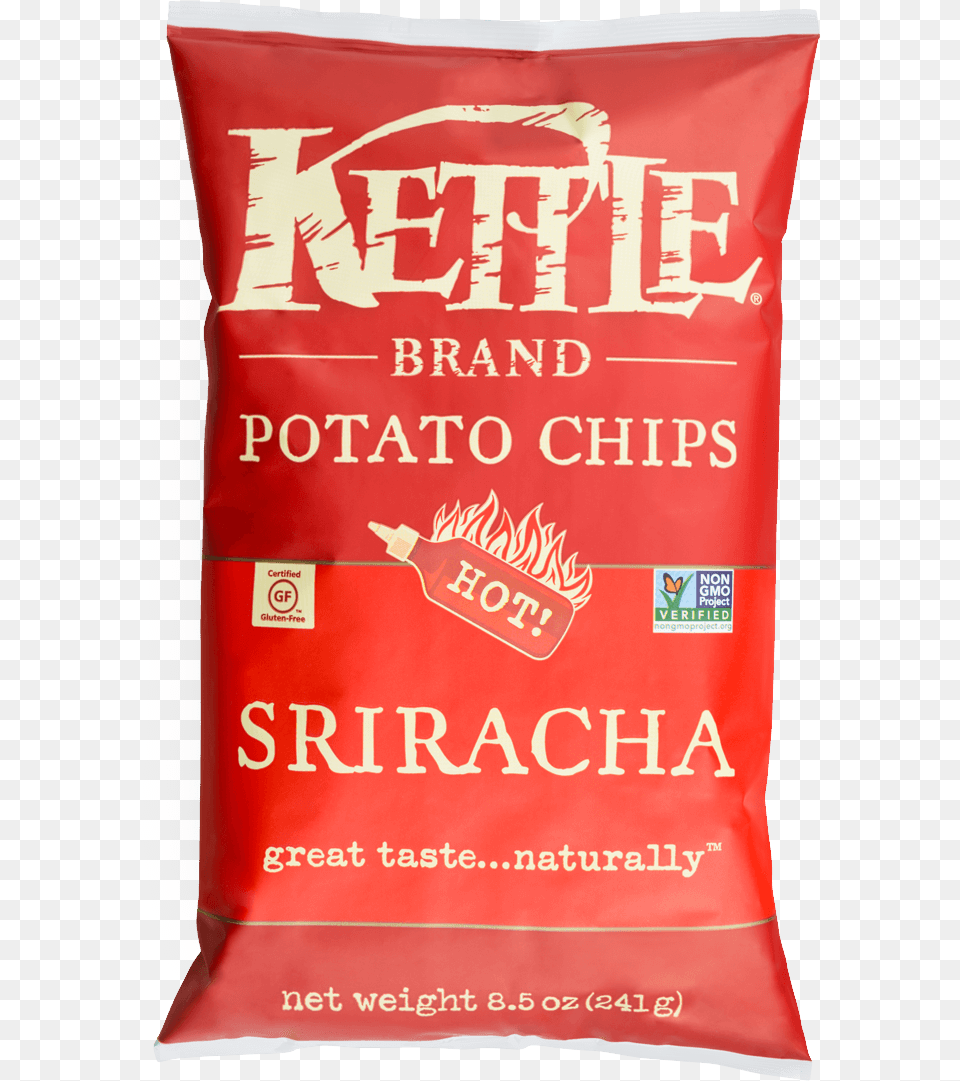 Sriracha Potato Chips Chile Verde Kettle Chips, Powder, Food, Flour, Ketchup Free Png Download