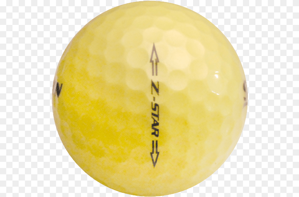 Srixon Z Star Yellow Sphere, Sport, Ball, Golf, Golf Ball Png Image