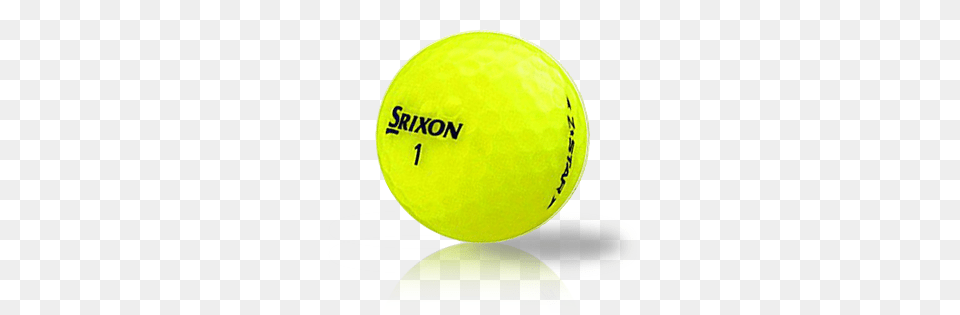 Srixon Z Star Yellow Used Golf Balls, Ball, Sport, Tennis, Tennis Ball Free Png