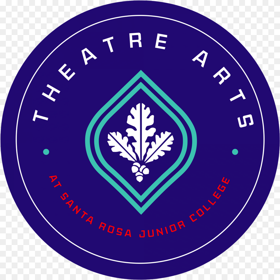 Srjc Theatre Arts Badge Prohibido Fumar, Logo, Emblem, Symbol, Leaf Free Png
