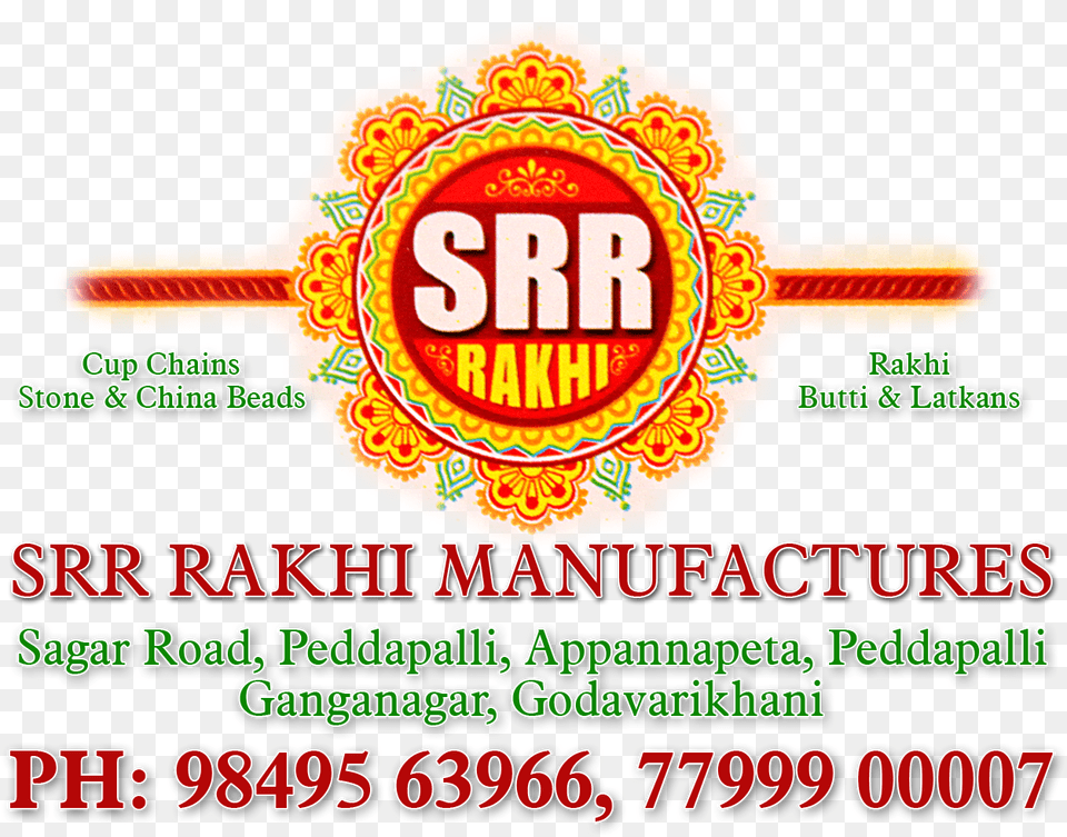 Srr Rakhis Making Circle, Advertisement, Poster Free Transparent Png