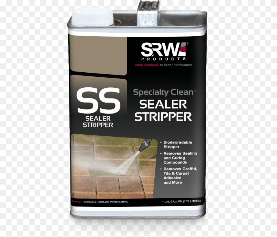 Srw Products Sealer Stripper Outdoor Surface Cleaner High Gloss Paver Sealer 1 Gallon, Architecture, Fountain, Water, Advertisement Free Transparent Png